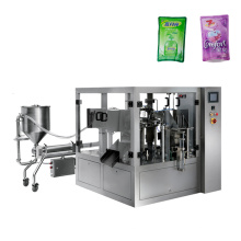 Automatic Liquid Pouch Yogurt Milk Water Juice Beverage Fruit Cooking Oil Detergent Packaging Machine
